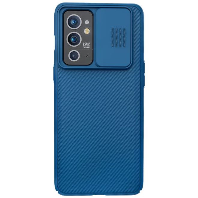Nillkin - OnePlus 9RT 5G Hülle - Plastik Hardcase - CamShield Series - blau
