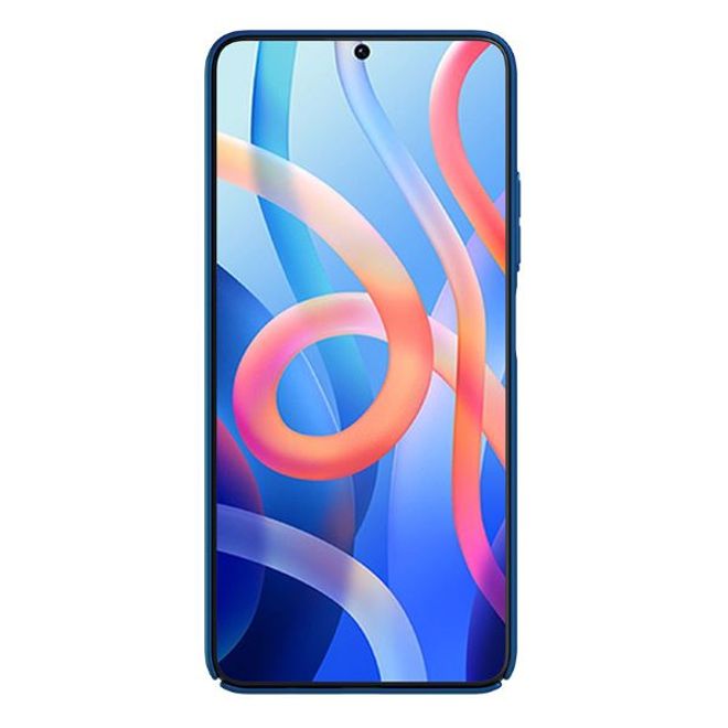 Nillkin - Xiaomi Poco M4 Pro 5G Hülle - Kunststoff Case - Super Frosted Shield Series - blau