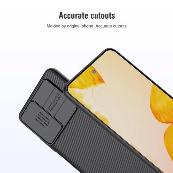 Nillkin - Xiaomi Poco M4 Pro 5G Hülle - Plastik Hardcase - CamShield Series - schwarz