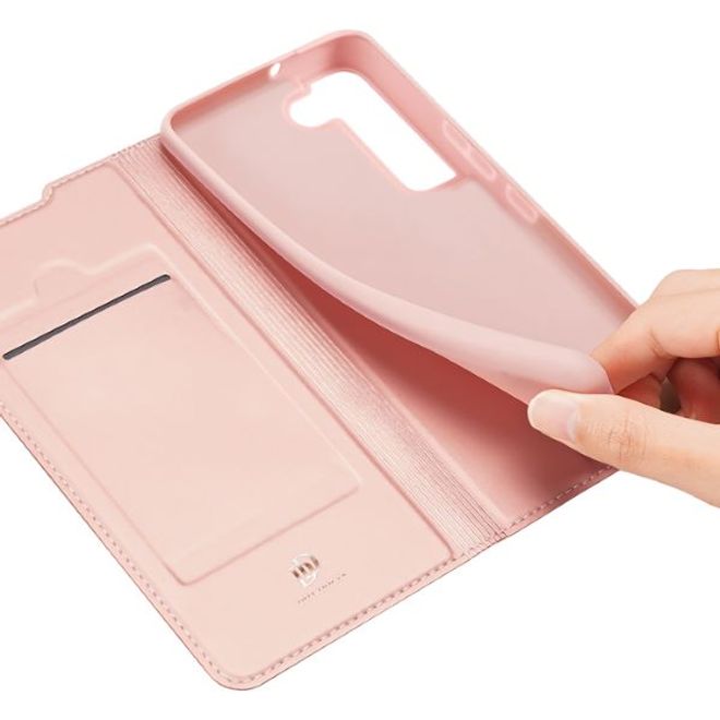 Dux Ducis - Samsung Galaxy S22+ Hülle - Handy Bookcover - Skin Pro Series - rosa