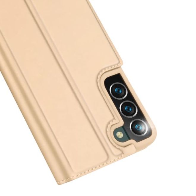 Dux Ducis - Samsung Galaxy S22+ Hülle - Handy Bookcover - Skin Pro Series - gold