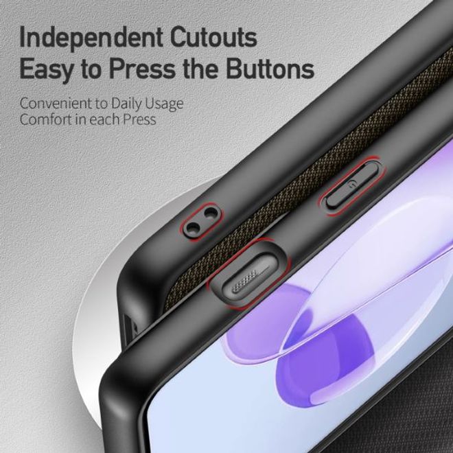 Dux Ducis - OnePlus 9RT 5G Hülle - Schickes Hardcase - Fino Series - grün