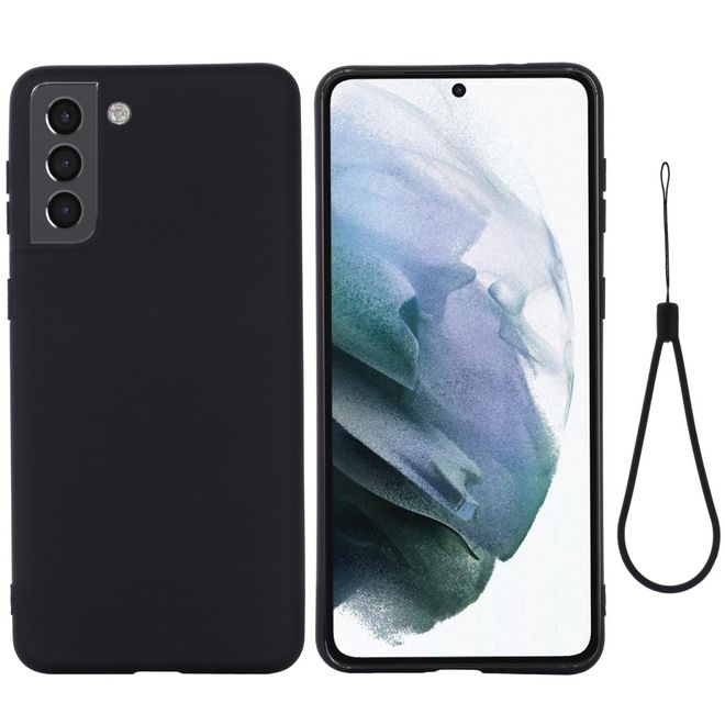 Samsung Galaxy S22+ Hülle - Softcase Silikon Series - schwarz