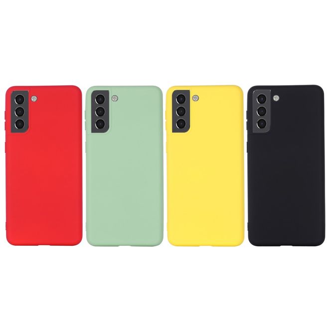 Samsung Galaxy S22+ Hülle - Softcase Silikon Series - rot