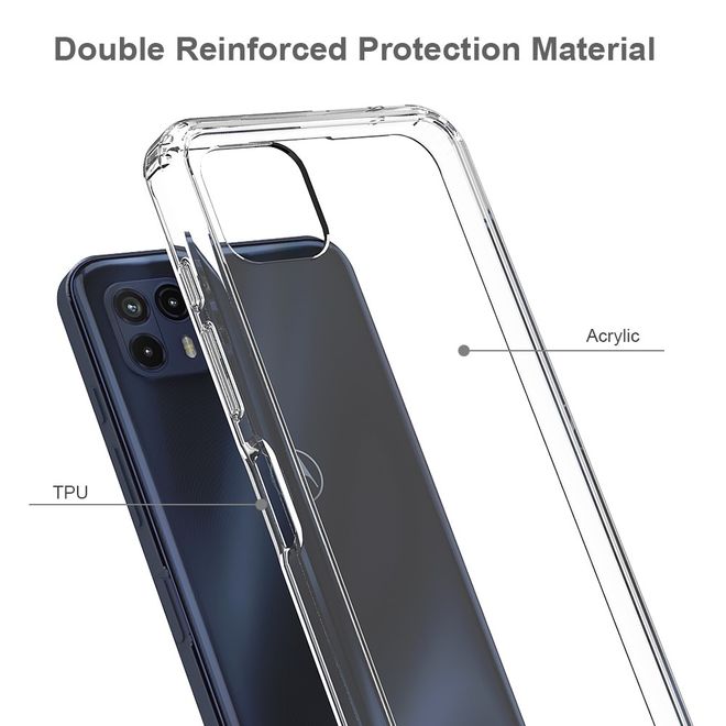 Motorola Moto G50 5G Handyhülle - Softcase TPU Series - transparent