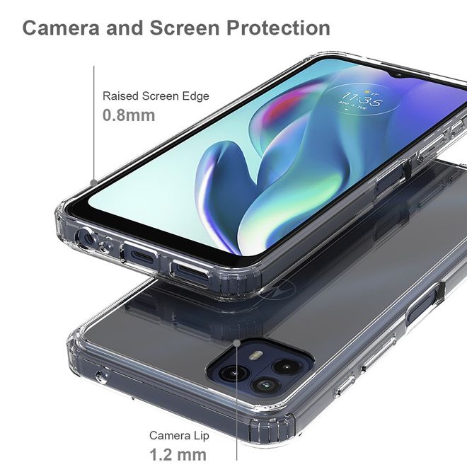 Motorola Moto G50 5G Handyhülle - Softcase TPU Series - transparent