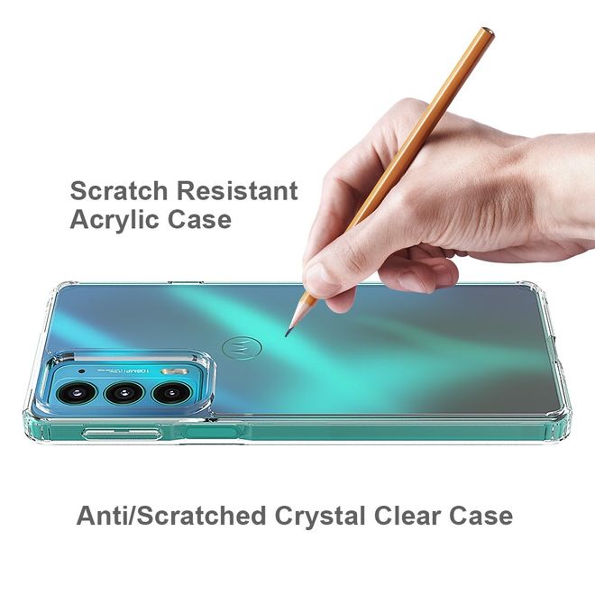 Motorola Edge 20 Handyhülle - Softcase TPU Series - transparent