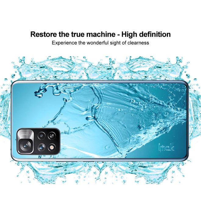 Imak - Xiaomi Redmi Note 11 Pro 5G / 11 Pro+ 5G Hülle - Softcase aus TPU - UX-5 Series - transparent