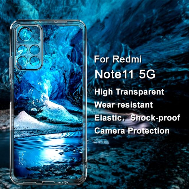 Imak - Xiaomi Poco M4 Pro 5G Hülle - Softcase aus TPU - UX-5 Series - transparent