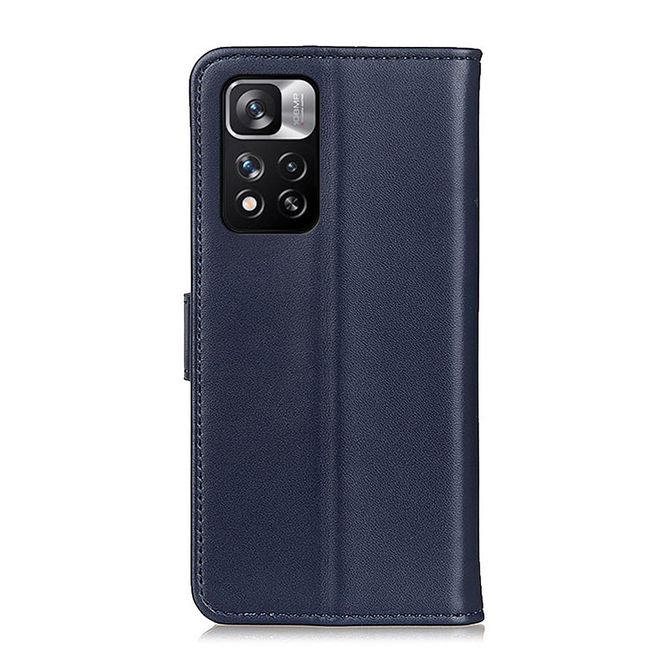 Xiaomi Redmi Note 11 Pro 5G / 11 Pro+ 5G Handy Hülle - Classic II Leder Bookcover Series - blau