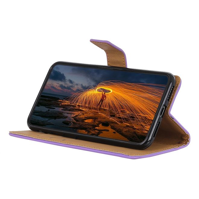 Xiaomi Redmi Note 11 Pro 5G / 11 Pro+ 5G Handy Hülle - Classic II Leder Bookcover Series - purpur