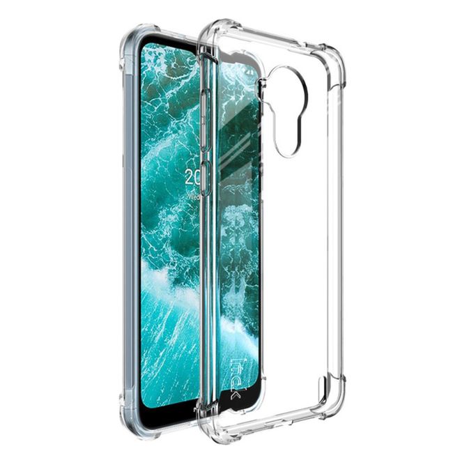 Imak - Nokia C30 Handyhülle - Case aus TPU Plastik - inklusive Schutzfolie - transparent