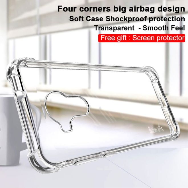 Imak - Nokia C30 Handyhülle - Case aus TPU Plastik - inklusive Schutzfolie - transparent