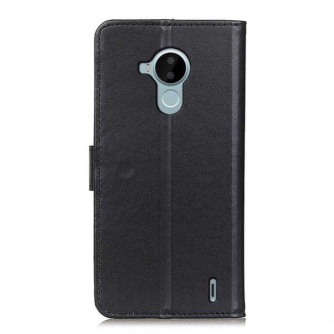Nokia C30 Handy Hülle - Classic II Leder Bookcover Series - schwarz