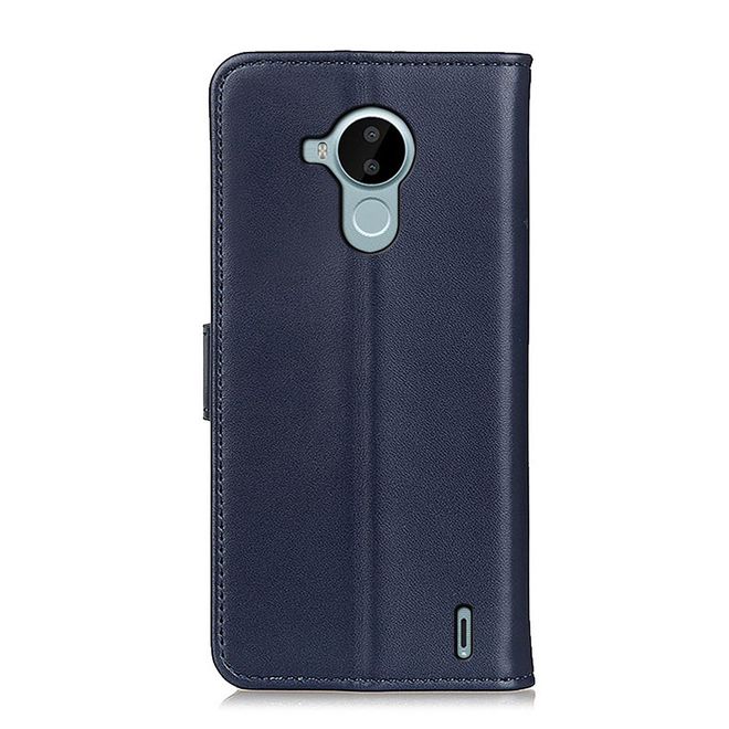 Nokia C30 Handy Hülle - Classic II Leder Bookcover Series - blau