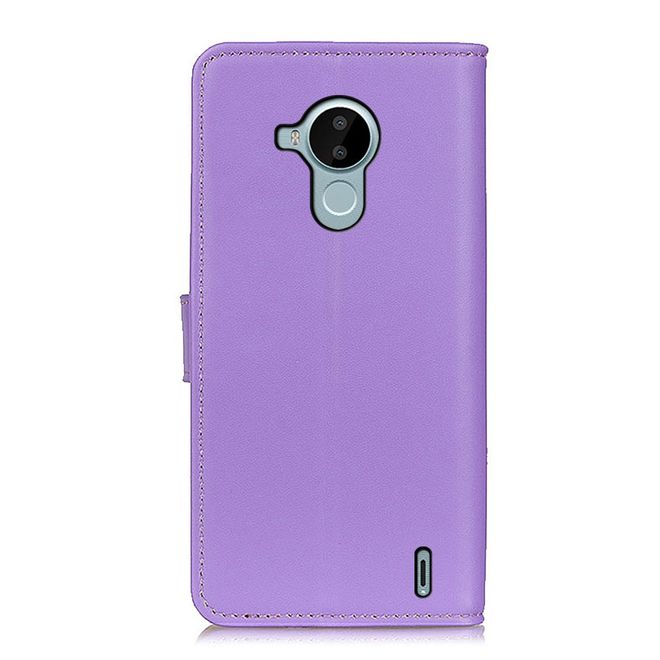 Nokia C30 Handy Hülle - Classic II Leder Bookcover Series - purpur