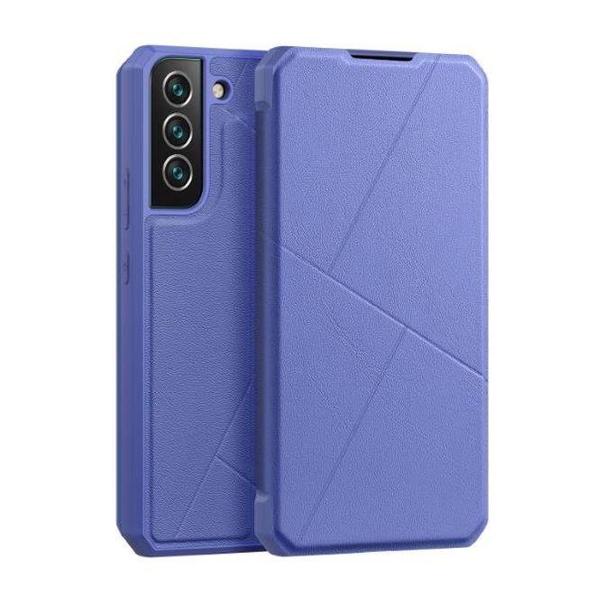 Dux Ducis - Samsung Galaxy S22+ Hülle - Robustes Handy Bookcover - Skin X Series - blau