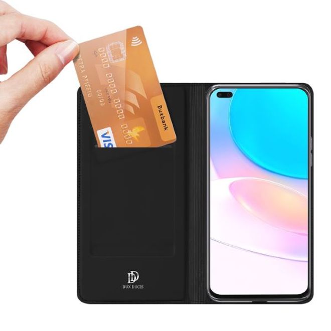 Dux Ducis - Honor 50 Lite / Huawei Nova 8i Hülle - Handy Bookcover - Skin Pro Series - schwarz