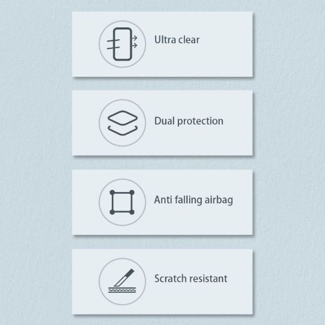 Nillkin - Samsung Galaxy S22+ Hülle - TPU Soft Case - Nature Soft Series - blau