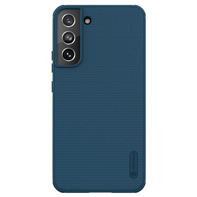 Nillkin - Samsung Galaxy S22+ Hülle - Kunststoff Case - Super Frosted Shield Series - blau