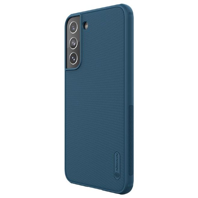 Nillkin - Samsung Galaxy S22+ Hülle - Kunststoff Case - Super Frosted Shield Series - blau