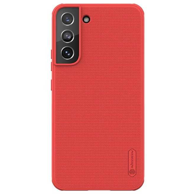 Nillkin - Samsung Galaxy S22+ Hülle - Kunststoff Case - Super Frosted Shield Series - rot