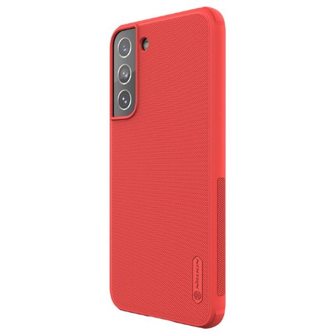 Nillkin - Samsung Galaxy S22+ Hülle - Kunststoff Case - Super Frosted Shield Series - rot