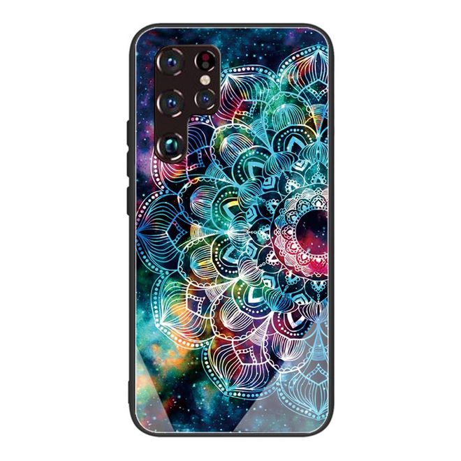 Samsung Galaxy S22 Ultra Handyhülle - Image Glas und Kunststoff Series - Mandala