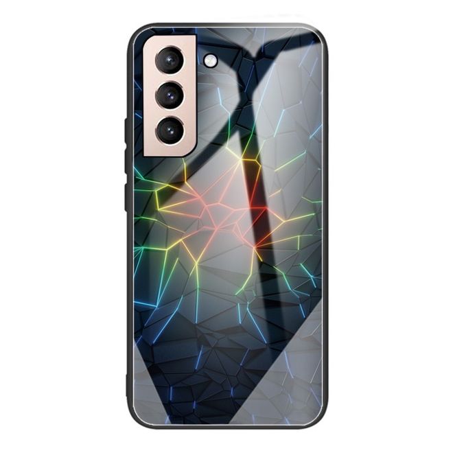 Samsung Galaxy S22+ Handyhülle - Image Glas und Kunststoff Series - farbige Lichter