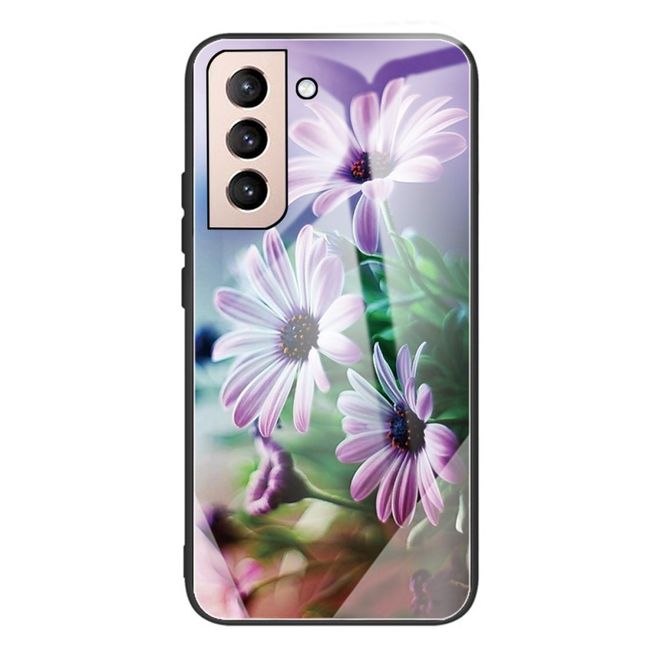 Samsung Galaxy S22+ Handyhülle - Image Glas und Kunststoff Series - Blume