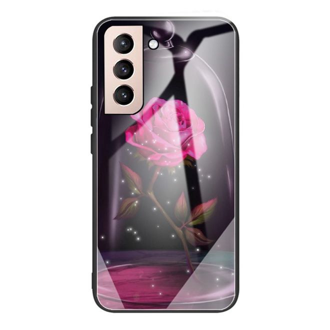 Samsung Galaxy S22+ Handyhülle - Image Glas und Kunststoff Series - Rose