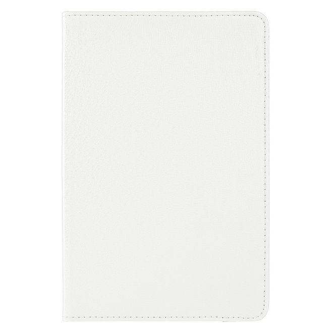 Samsung Galaxy Tab A8 (2021) Hülle - 360° rotierbares Case aus Leder - weiss