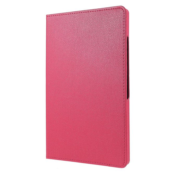 Samsung Galaxy Tab A8 (2021) Hülle - 360° rotierbares Case aus Leder - rosa