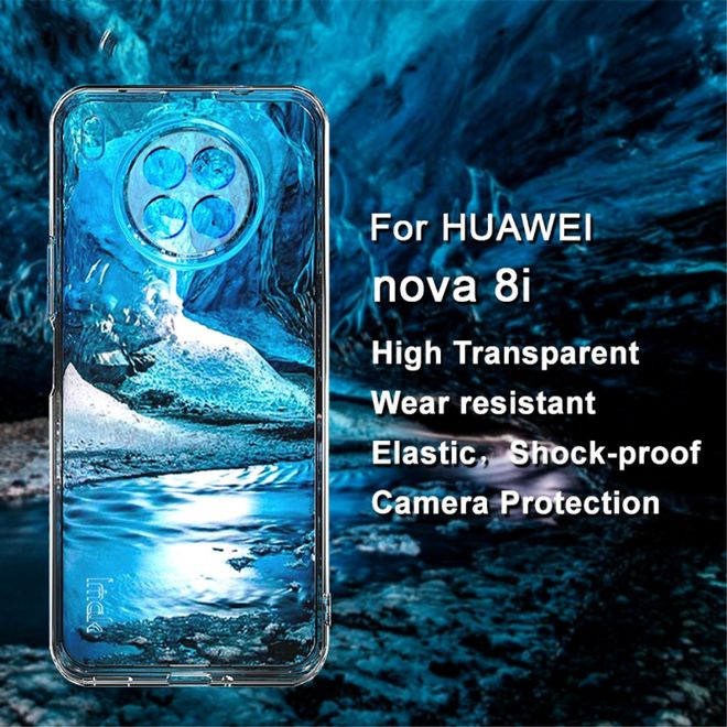Imak - Honor 50 Lite / Huawei Nova 8i Hülle - Softcase aus TPU - UX-5 Series - transparent