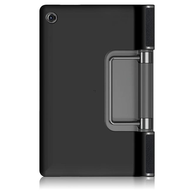 Lenovo Yoga Tab 11 Hülle - Kunstleder Bookcover mit Kickstand - schwarz