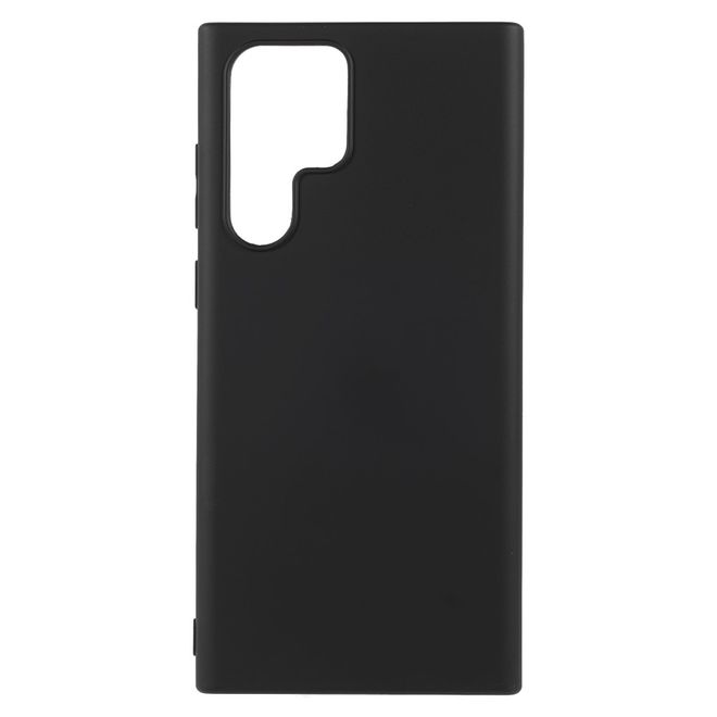 X-Level - Samsung Galaxy S22 Ultra Hülle - Silikon Softcase - Premium Series - schwarz