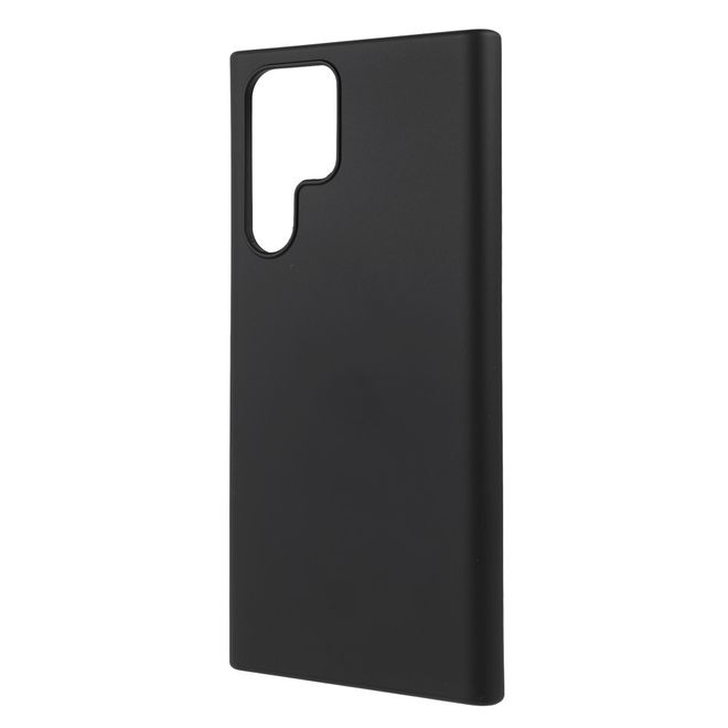 X-Level - Samsung Galaxy S22 Ultra Hülle - Silikon Softcase - Premium Series - schwarz