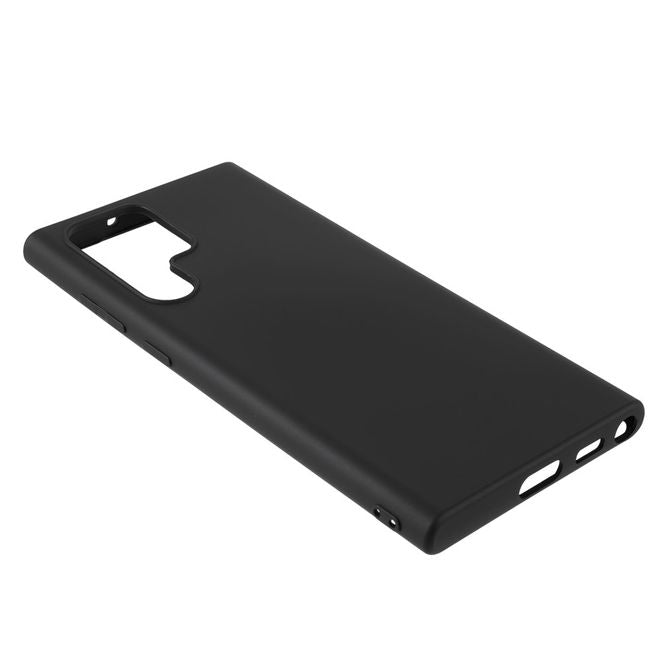 X-Level - Samsung Galaxy S22 Ultra Hülle - Silikon Softcase - Premium Series - schwarz