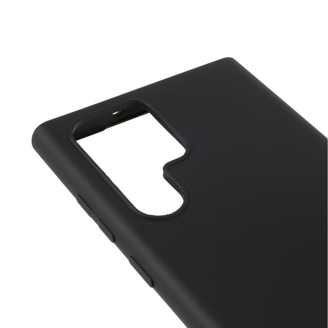 X-Level - Samsung Galaxy S22 Ultra Hülle - Silikon Softcase - Premium Series - schwarz