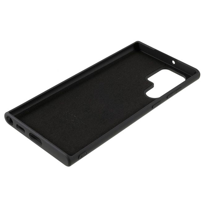 X-Level - Samsung Galaxy S22 Ultra Hülle - Silikon Softcase - Premium Series - schwarz