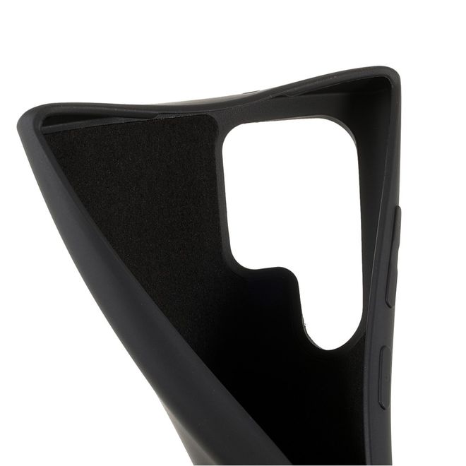 X-Level - Samsung Galaxy S22 Ultra Hülle - Silikon Softcase - Premium Series - schwarz