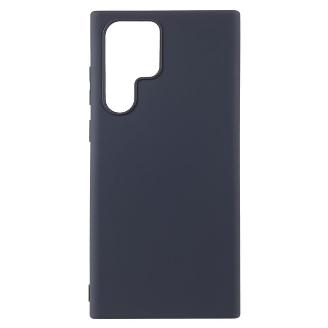 X-Level - Samsung Galaxy S22 Ultra Hülle - Silikon Softcase - Premium Series - blau