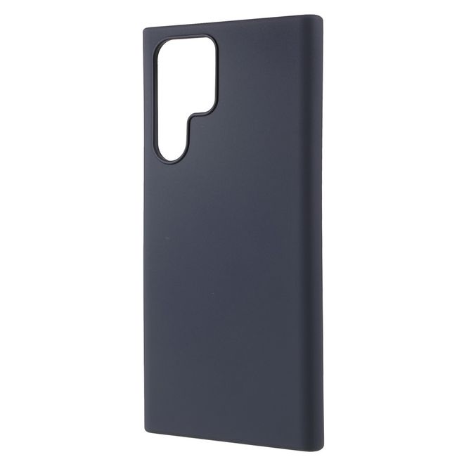 X-Level - Samsung Galaxy S22 Ultra Hülle - Silikon Softcase - Premium Series - blau