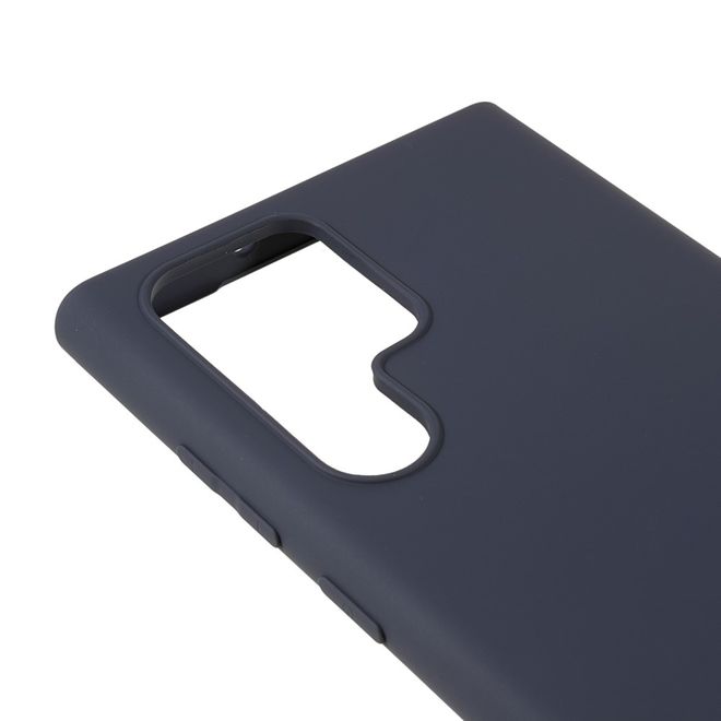 X-Level - Samsung Galaxy S22 Ultra Hülle - Silikon Softcase - Premium Series - blau