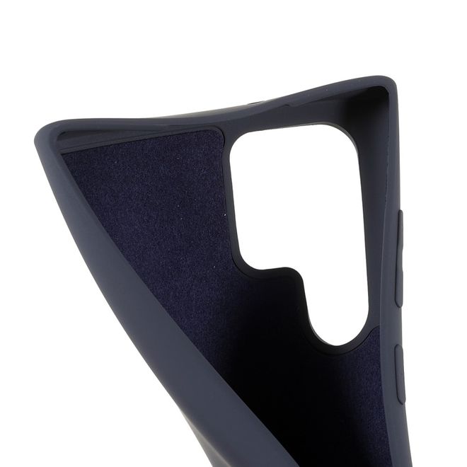 X-Level - Samsung Galaxy S22 Ultra Hülle - Silikon Softcase - Premium Series - blau