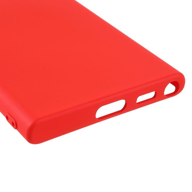 X-Level - Samsung Galaxy S22 Ultra Hülle - Silikon Softcase - Premium Series - rot