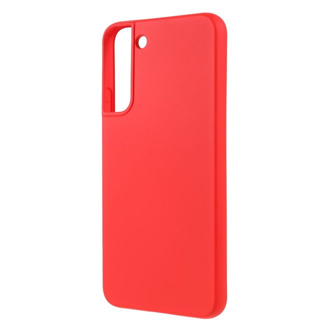 X-Level - Samsung Galaxy S22+ Hülle - Silikon Softcase - Premium Series - rot