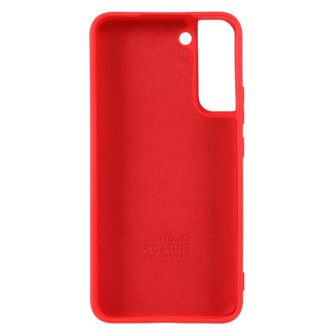 X-Level - Samsung Galaxy S22+ Hülle - Silikon Softcase - Premium Series - rot