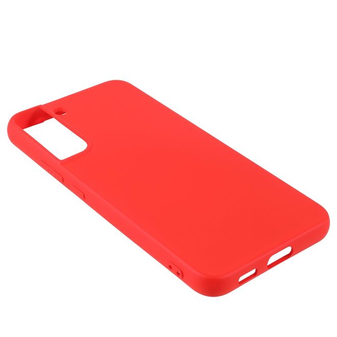 X-Level - Samsung Galaxy S22+ Hülle - Silikon Softcase - Premium Series - rot