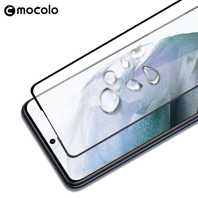 Samsung Galaxy S22 Panzerglas 2.5D Full Cover - Full Glue Displayschutz (0.33 mm) - schwarz